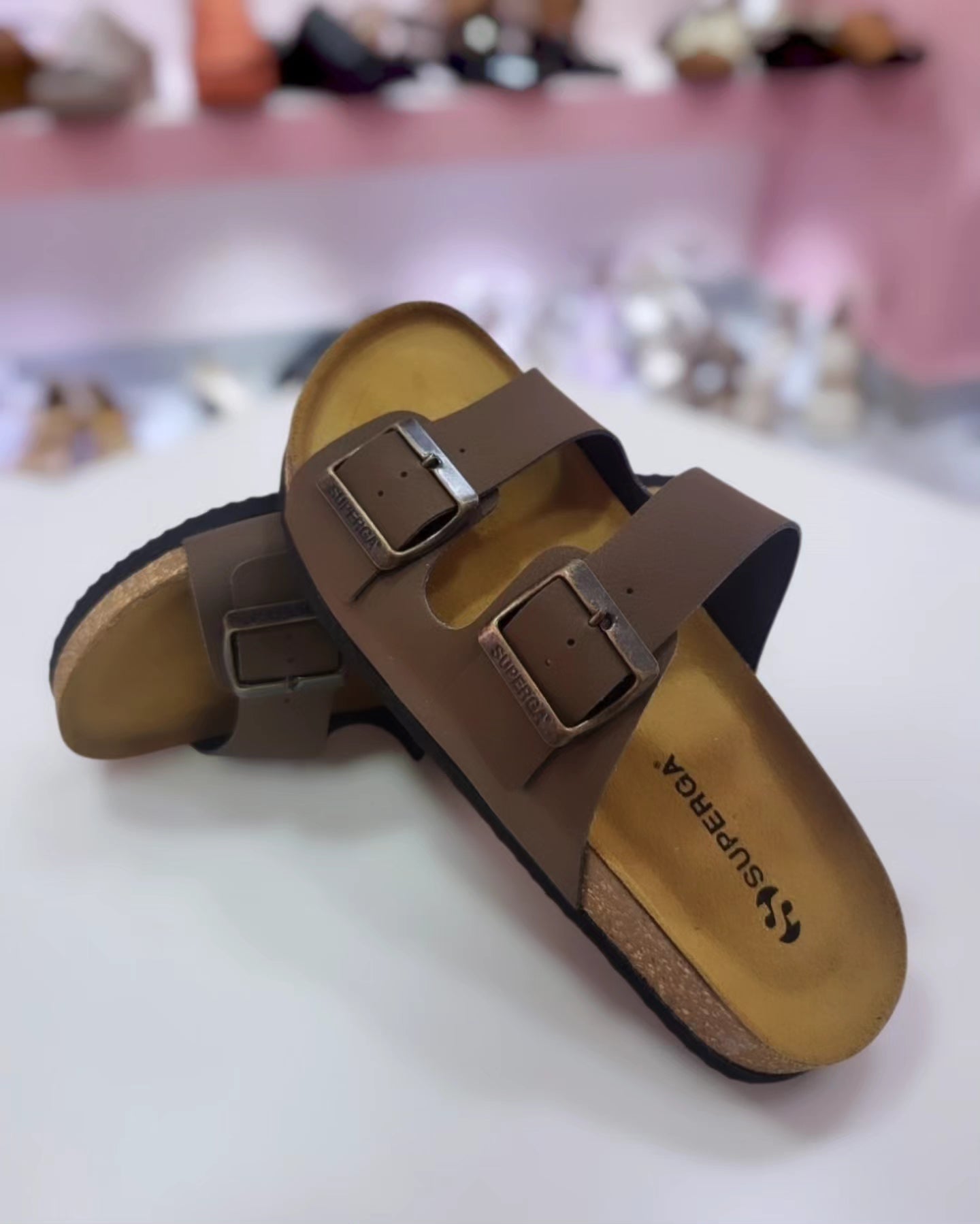 SUPERGA MARRONE