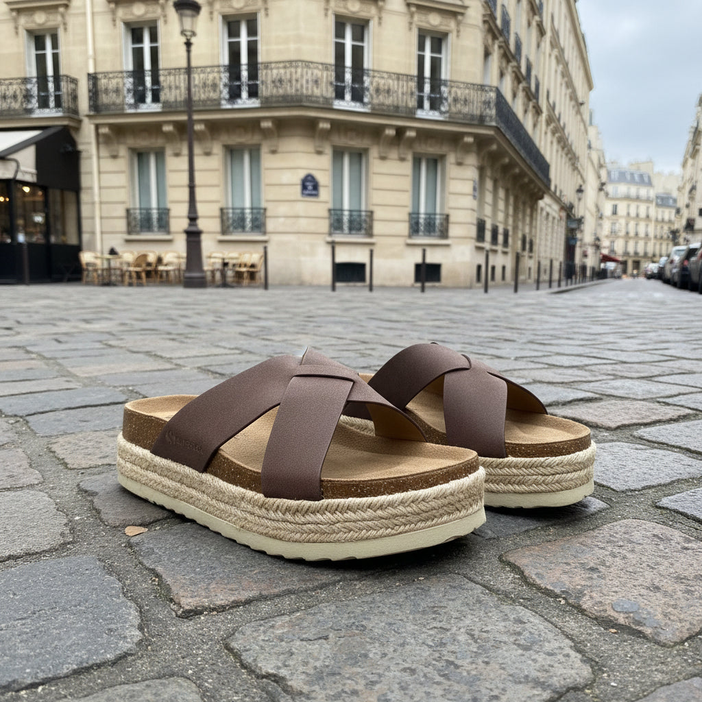 SUPERGA MARRONE