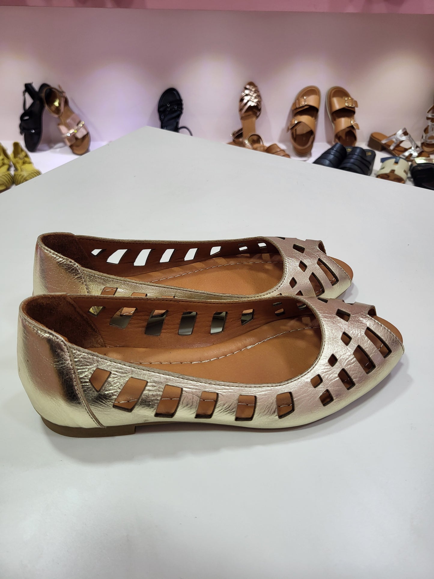 Ballerine Ragno Gold