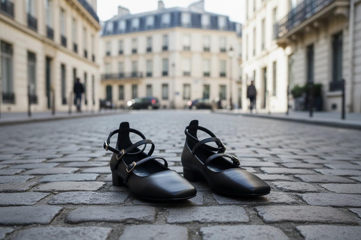 M. J. SHADDY BLACK CON CINTURINO