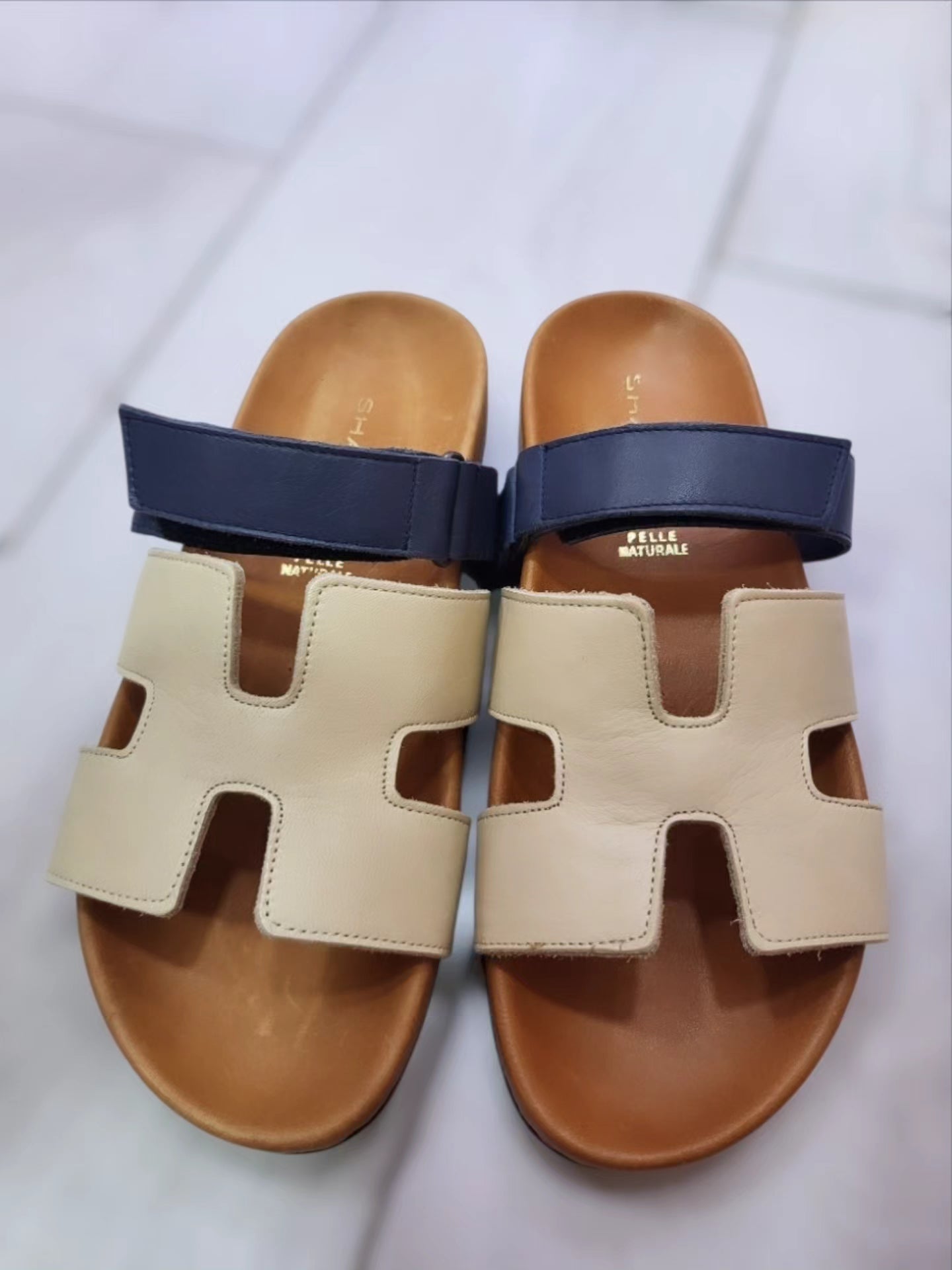 H BEIGE/BLU
