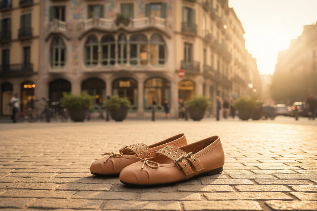 BALLERINE SHADDY CUOIO