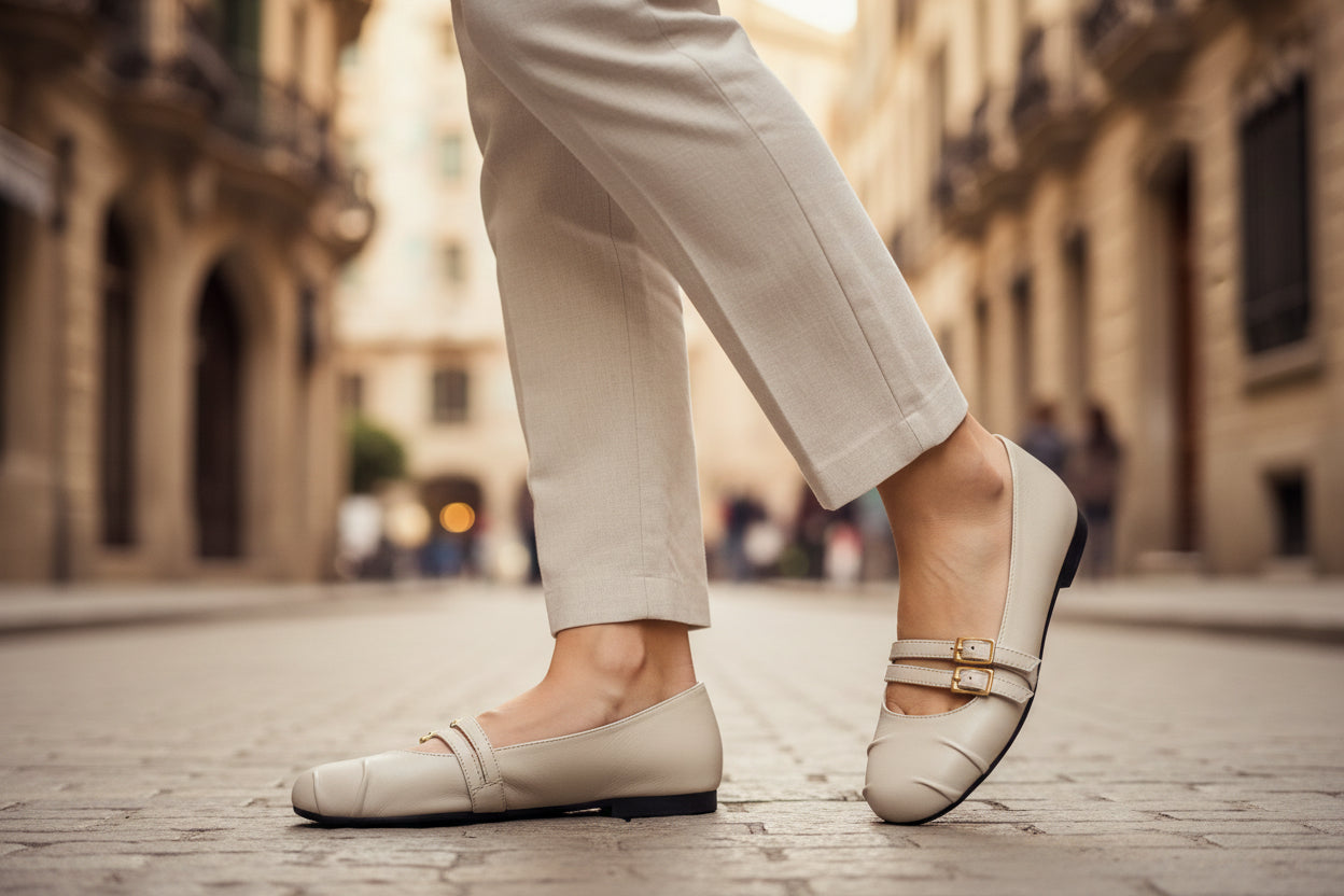 BALLERINE KAMMI BEIGE