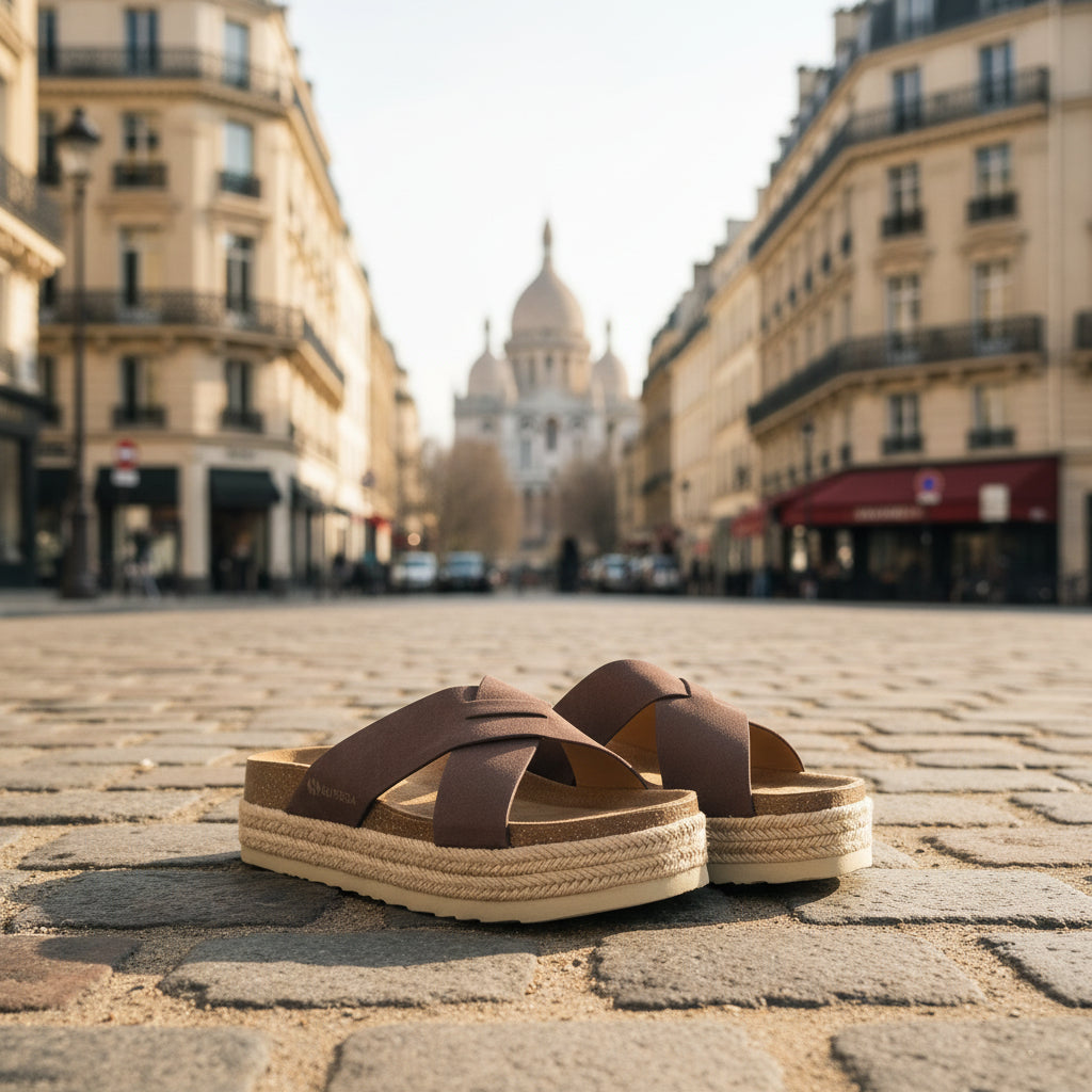 SUPERGA MARRONE