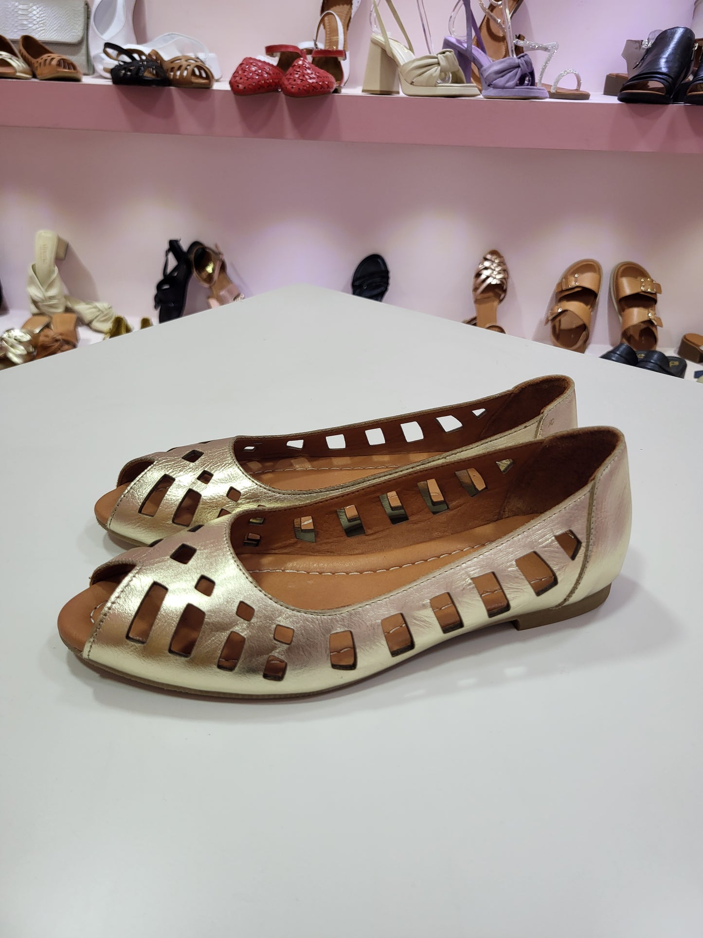 Ballerine Ragno Gold