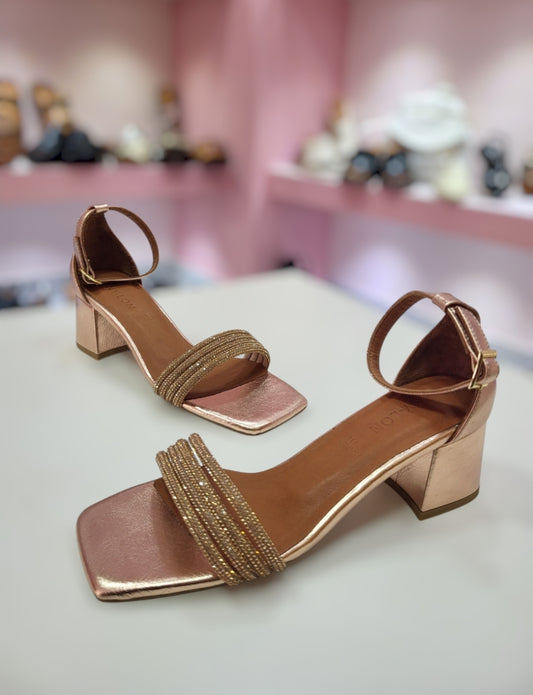 NY-LON SANDALO ROSE