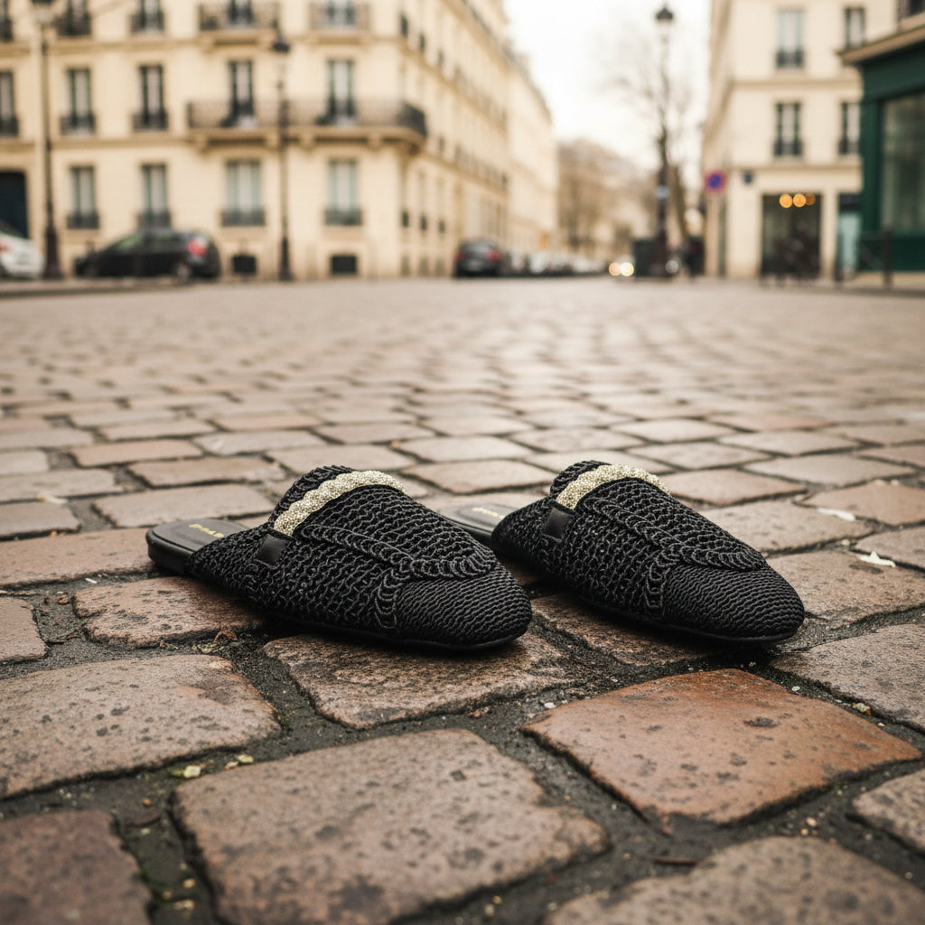 SHADDY SABOT BLACK
