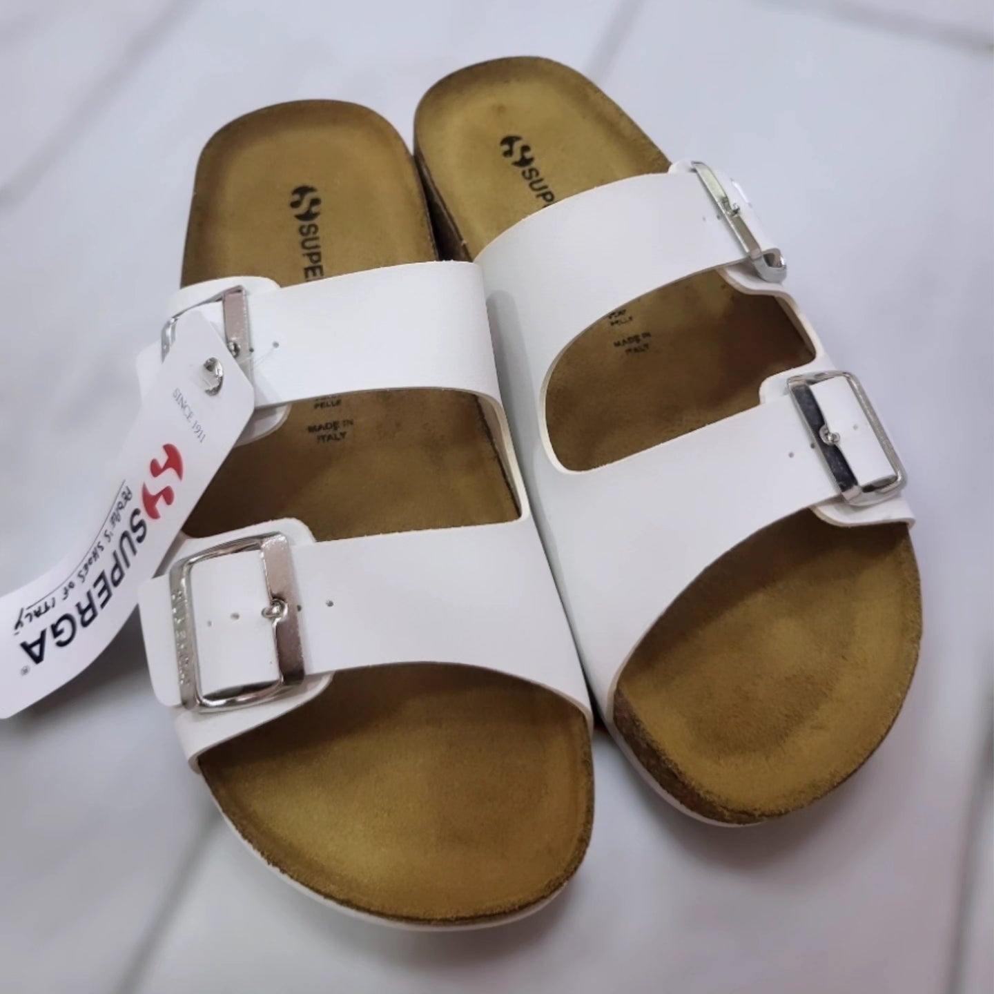 SUPERGA PLATFORM BIANCA
