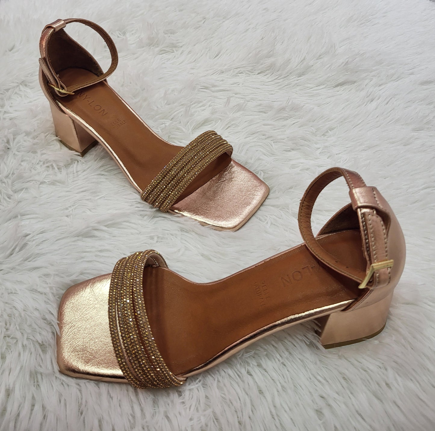 NY-LON SANDALO ROSE