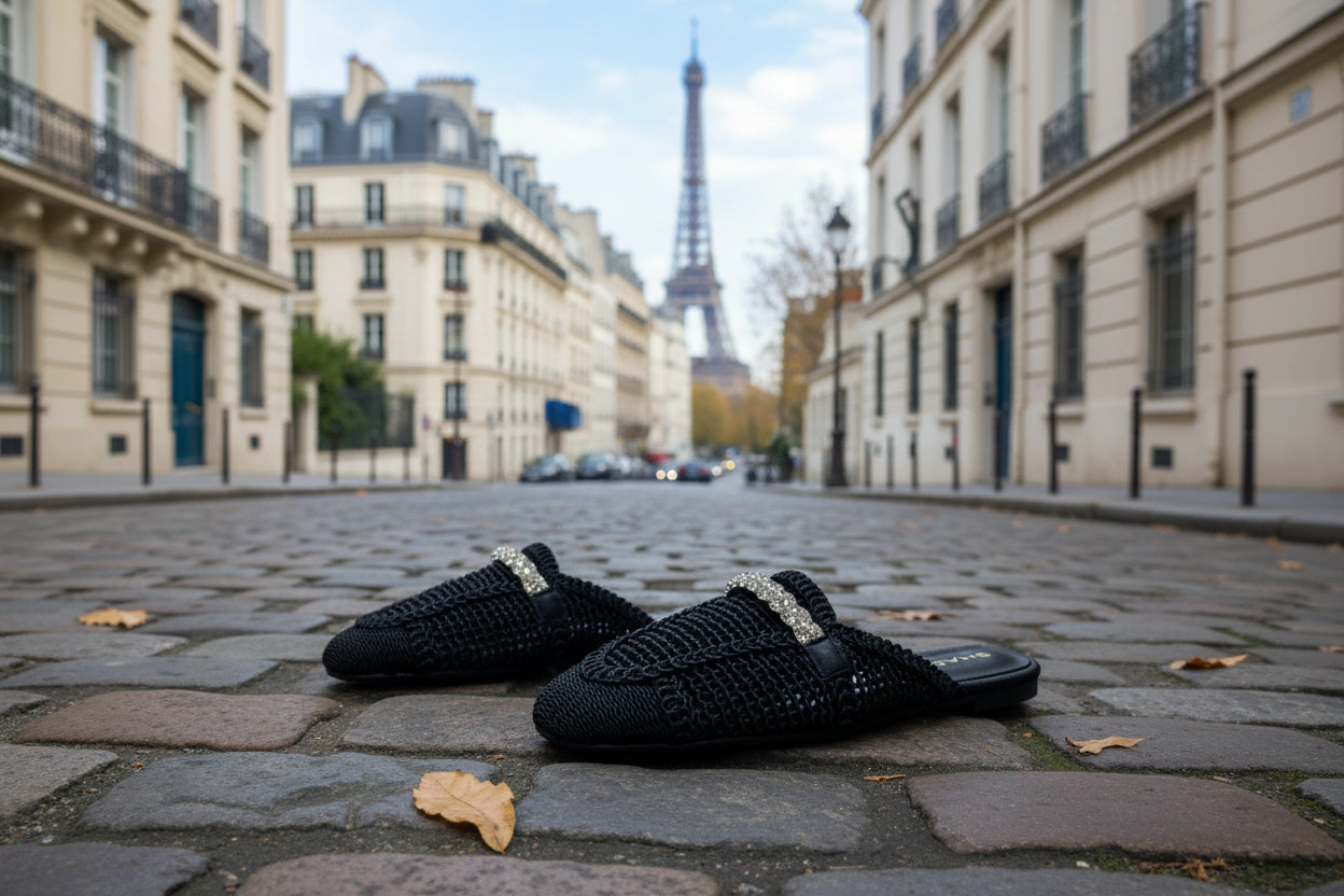 SHADDY SABOT BLACK