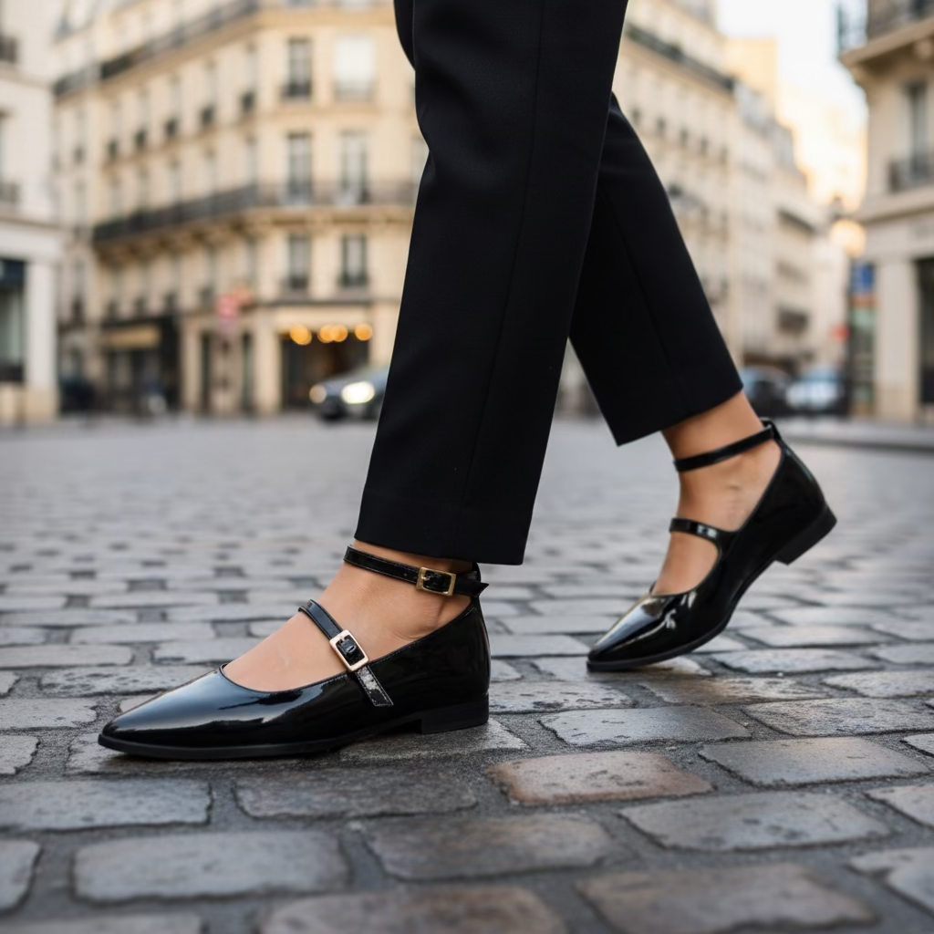 BALLERINE SHADDY BLACK LUCIDA