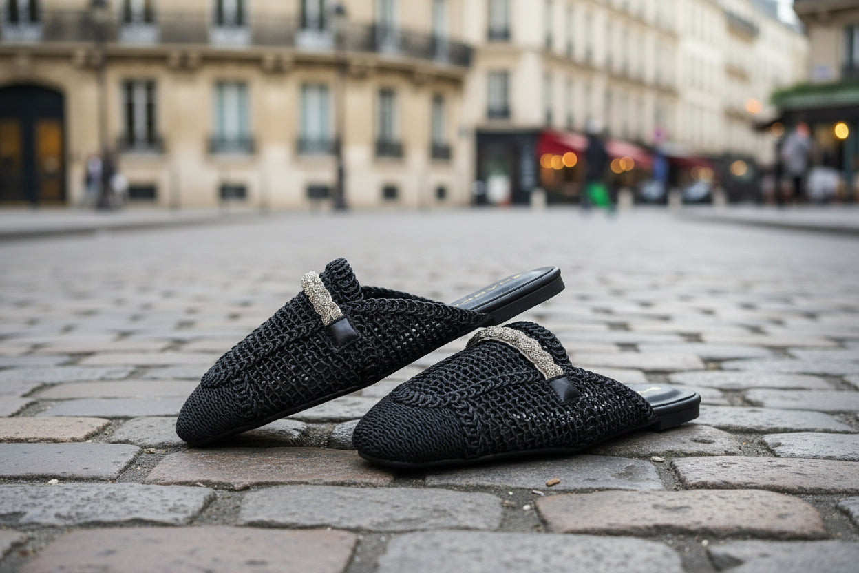 SHADDY SABOT BLACK