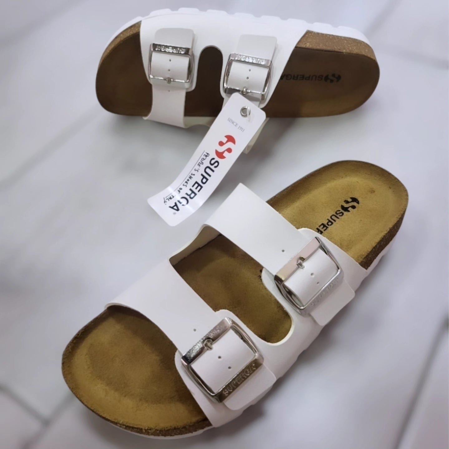 SUPERGA PLATFORM BIANCA